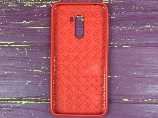 Силикон Rugged Pocophone F1 красный