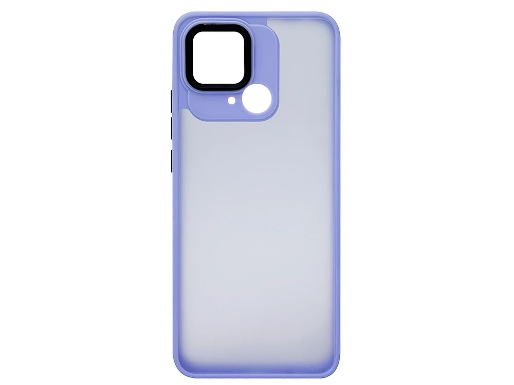 Shadow Matt Metal Buttons Redmi 10C/Poco C40 purple