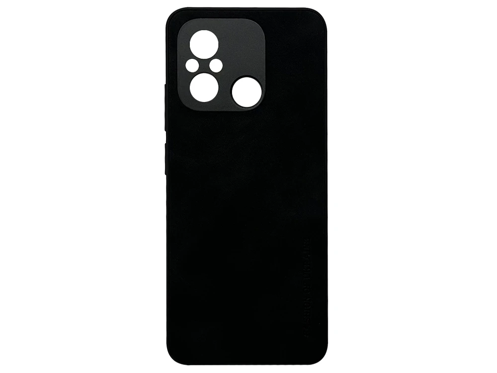 Накладка Nubuck Fashion of Ukraine Redmi 12C black