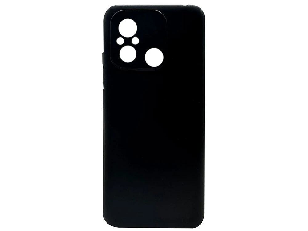 Силикон Candy matte Redmi 12C black