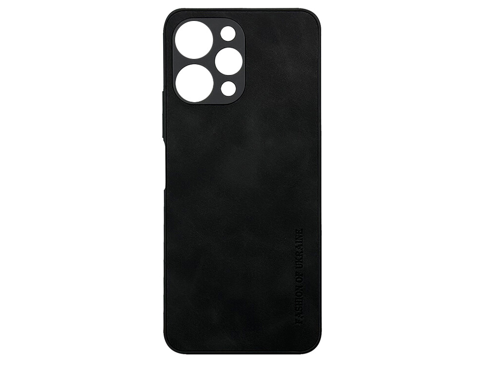 Накладка Nubuck Fashion of Ukraine Redmi 12 black