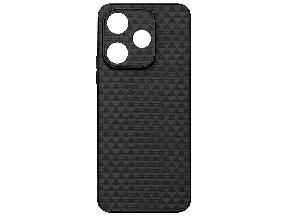 Накладка Elite Carbonique Redmi 13/Poco M6 grey/black