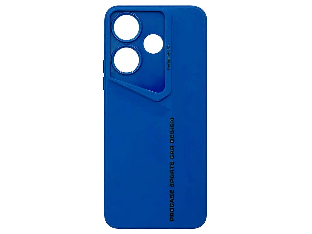 Накладка ProCase Sports Car Design Redmi 13Poco M6 blue