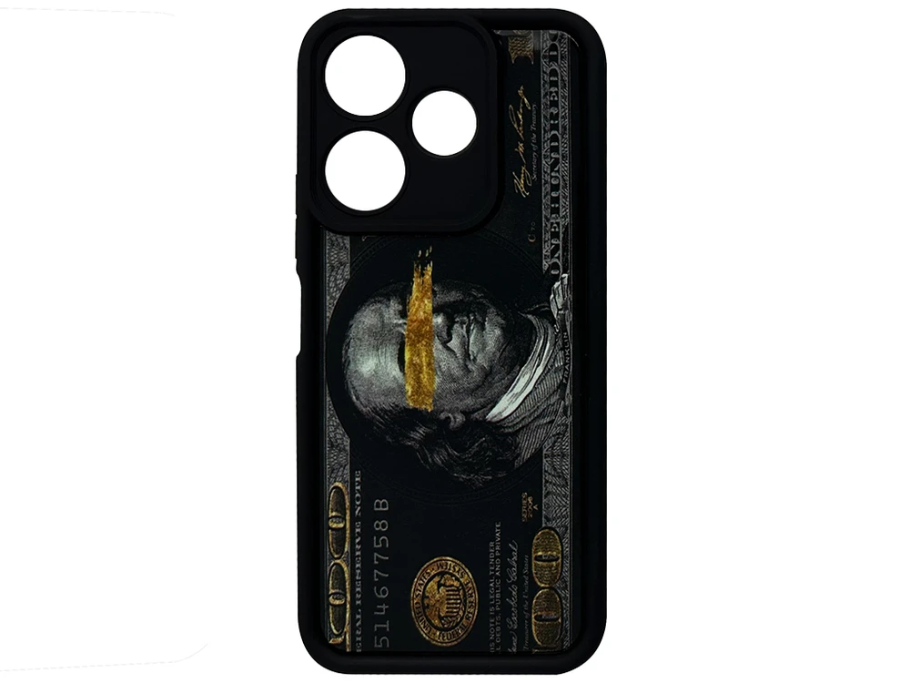 TPU Dollar Camera Redmi 13/Poco M6 black