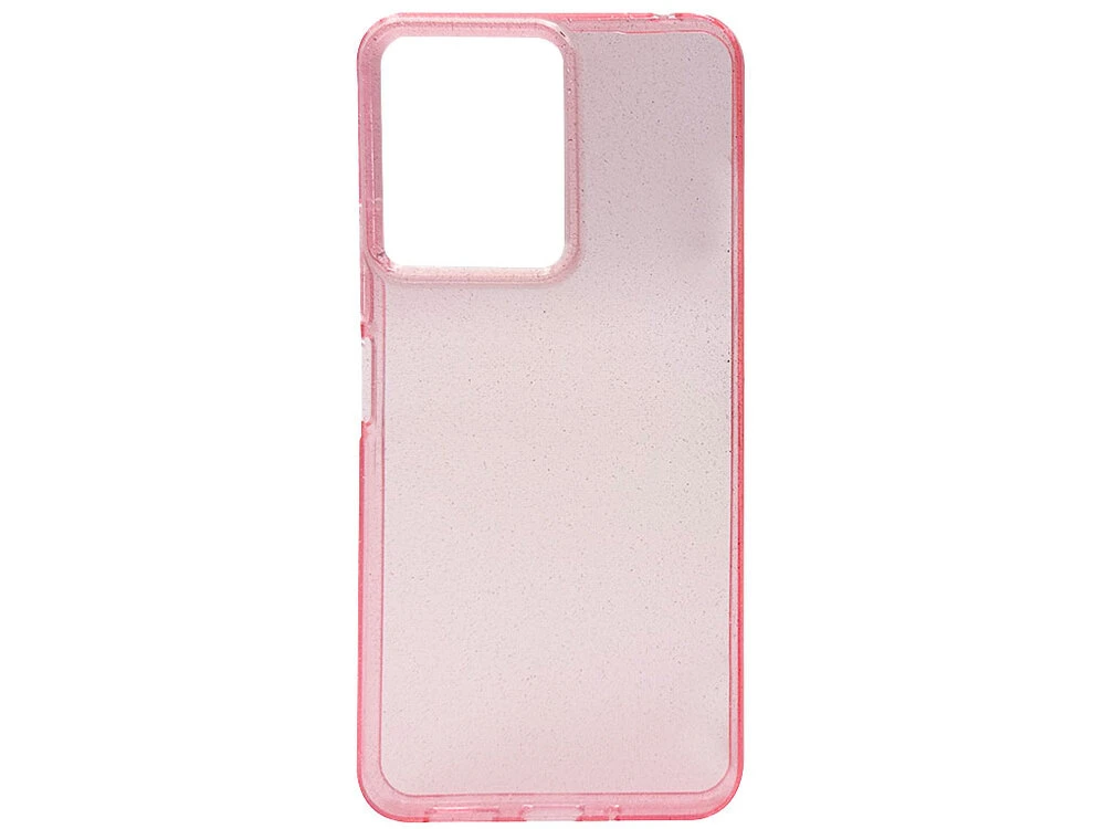 Накладка Shiny dust clear Redmi 13C/Poco C65 pink