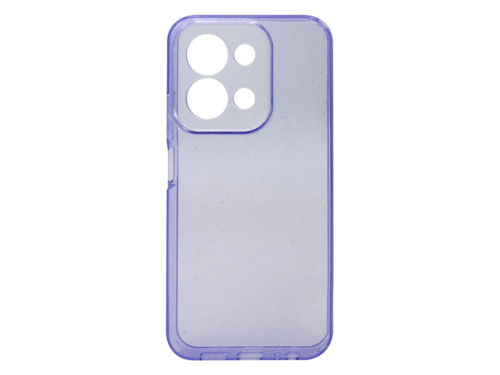Накладка Shiny dust clear Redmi 15C (EU vers.) purple