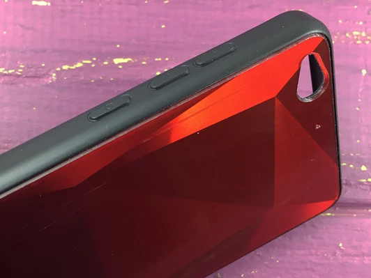 TPU+Glass Prizma Redmi 4a Red