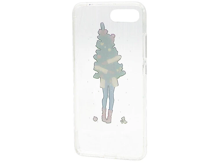 Накладка Hologram Redmi 6A Christmas tree