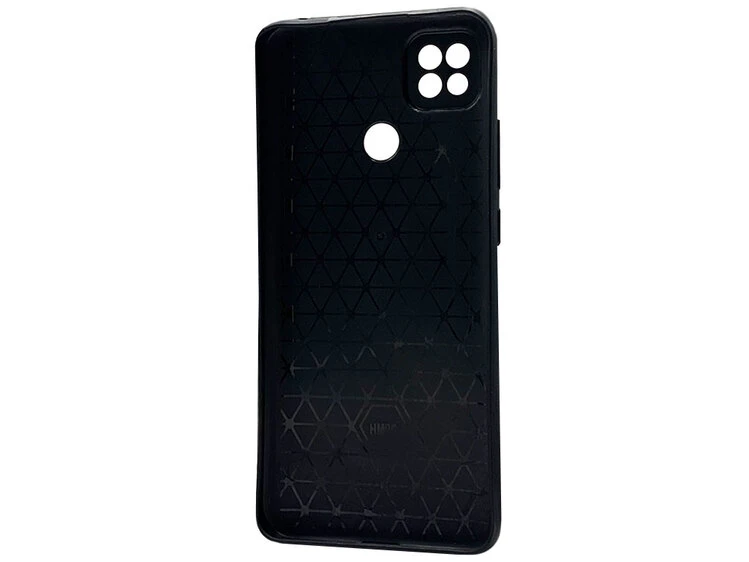 Накладка Leather Weaving Redmi 9C/10A black