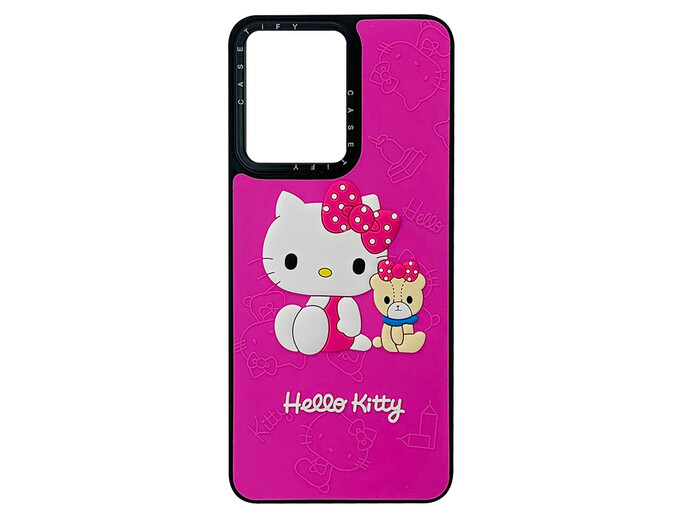 Casetify Hello Kitty Redmi Note 12 bear pink/black
