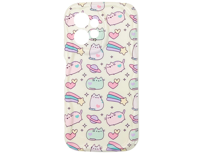 Силікон Colour Wave Camera Pusheens Cats Redmi Note 12 vanilla