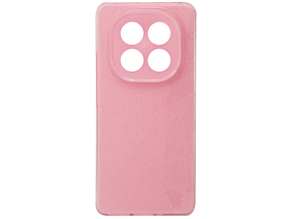 Накладка Shiny dust Redmi Note 14 Pro 5G/Poco X7 pink