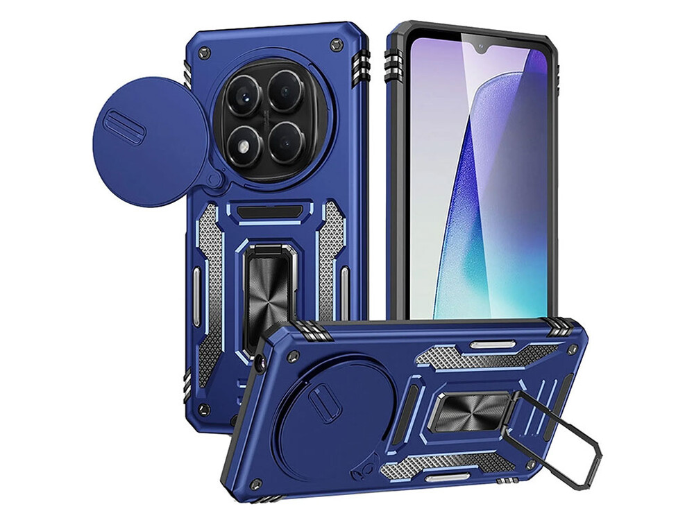 Протиударний Army Ring Hide Camera Redmi Note 15 Pro+ blue