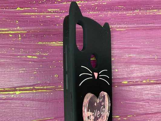 3D КОШКА Любов Mi6X/ Mi A2 Черный