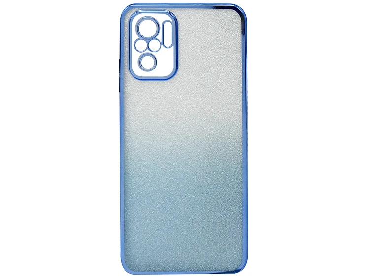 Накладка Ombre Glitter Redmi Note 10/10s/Poco M5s blue