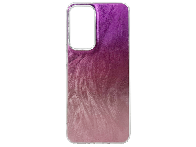 Накладка Paint Stroke Gradient Redmi Note 10/10s/Poco M5s purple/pink