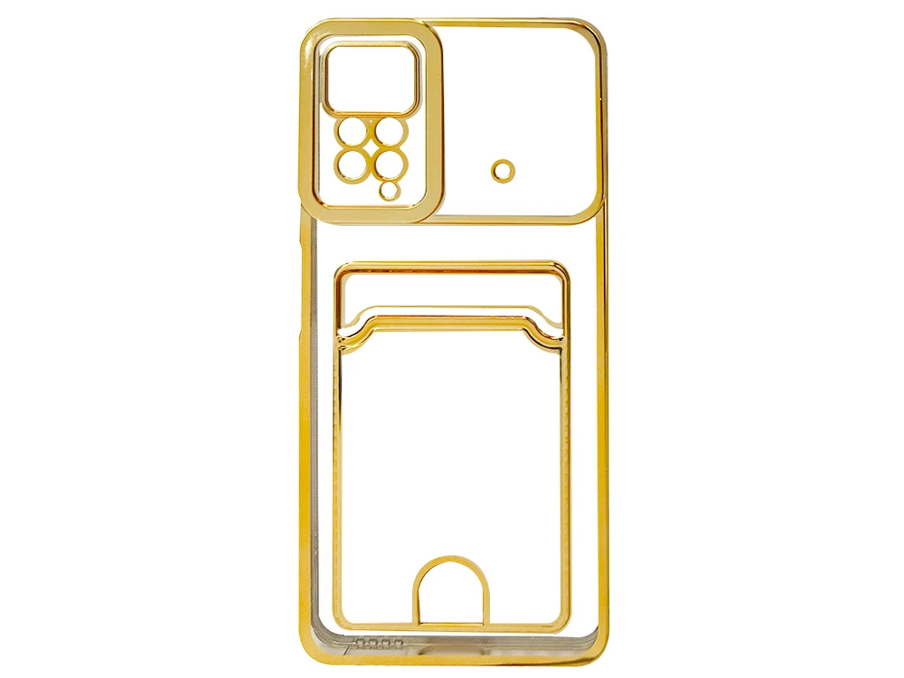 Cosmic Силікон Camera Card Case Redmi Note 11 Pro/Note 11 Pro 5G/Note 12 Pro gold
