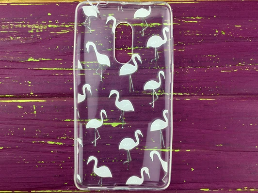 Силикон Redmi Note 4X Фламинго