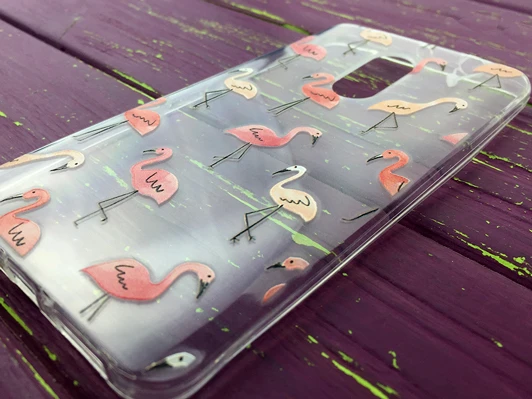 Силикон Redmi Note 4X Фламинго