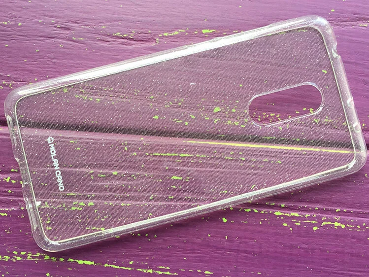 Силикон Золотая Пыль Redmi 5