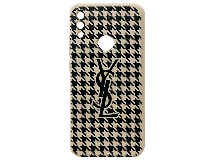 WAVE Nprint Matt Redmi Note 7 Saint Laurent pudra/black