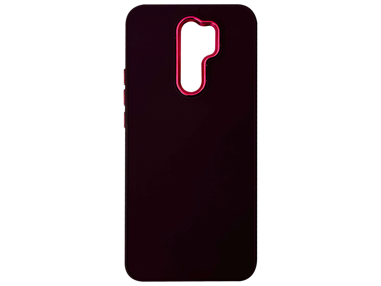 Накладка Colorful Matte Metal Frame Redmi 9 plum