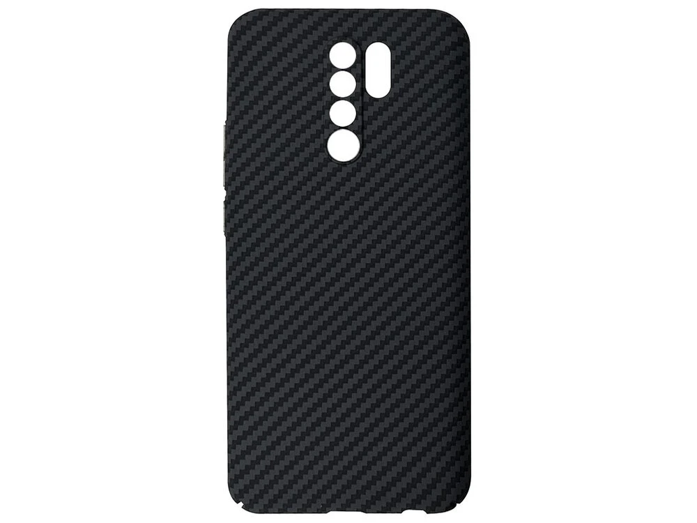 Plastic Carbon Case Redmi 9 black