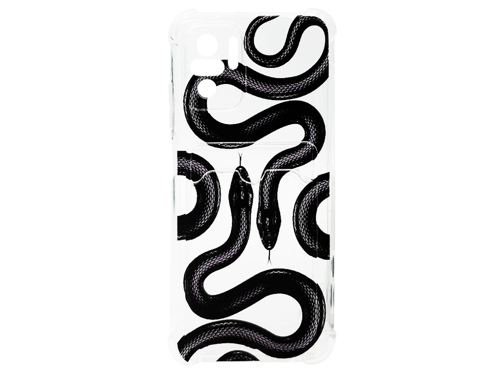 Ультрабронь CARD CASE Print Redmi Note 10/10s/Poco M5s snake