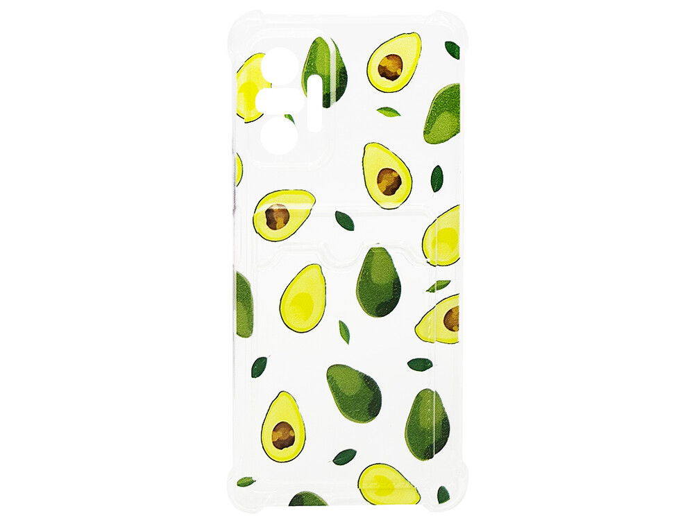 Ультрабронь CARD CASE Print Redmi Note 10 Pro Avocado
