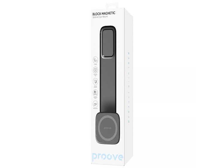 Holder Proove Block Magnetic Stick-on Car Mount Magnetic black