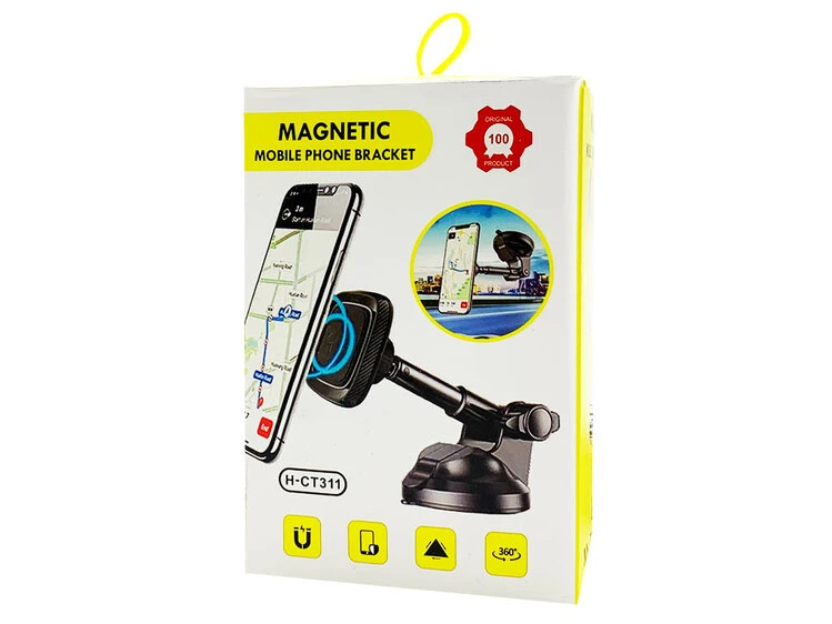 Держатель Magnetic H-CT311 черный/красный