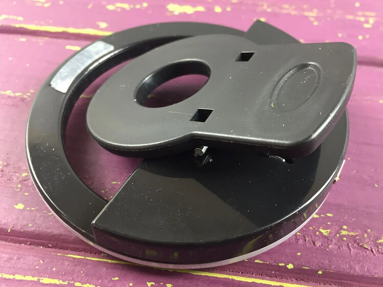 Селфи кольцо черное