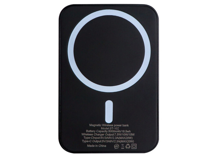 Power Bank Apple MagSafe Battery Pack 5000 mAh black