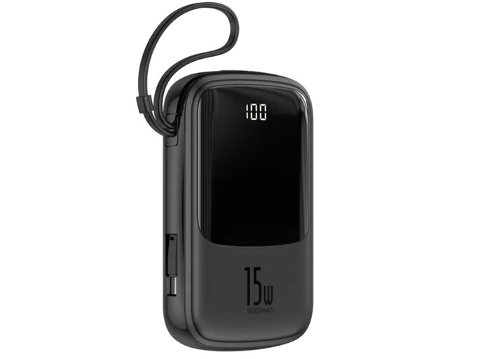 Power Bank Baseus Qpow 15W 10000mAh black