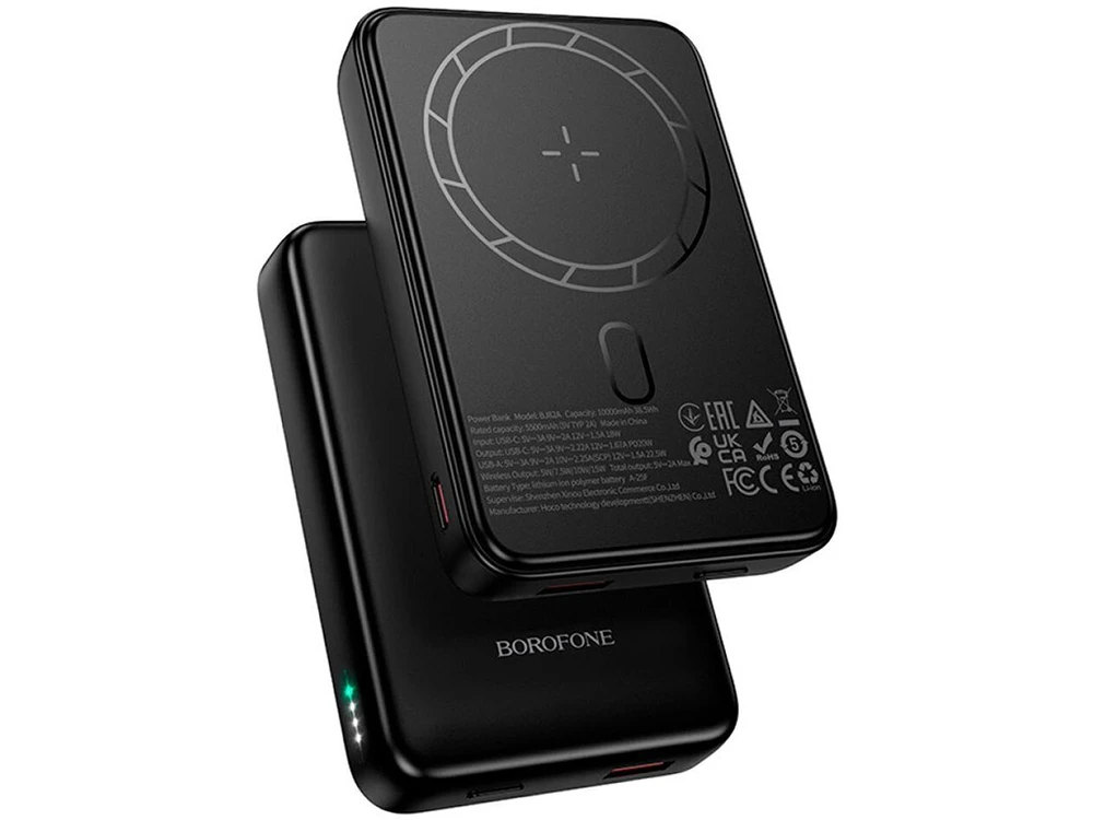 Power Bank Borofone BJ82A MagSafe 10000mAh 22.5W black