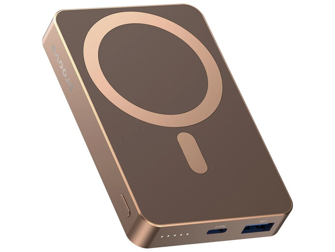 Power Bank Proove Carbon Slim Magnetic MagSafe10000mAh 22.5W brown