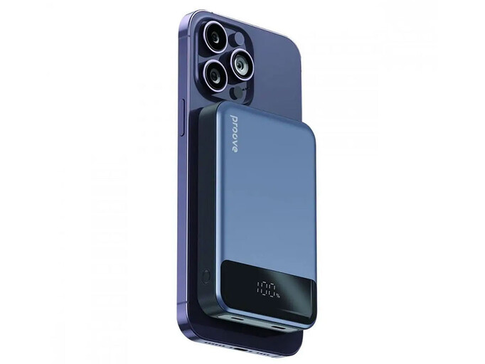 Power Bank Proove Hoodman Magnetic 10000mAh 20W gray