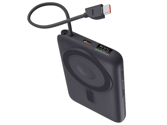 Power Bank Proove Moon Rock Magnetic Stand 10000mAh 22.5W black