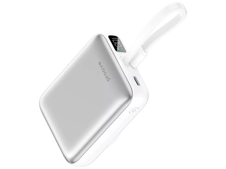 Power Bank Proove Neutron Magnetic 10000mAh 22,5W silver/white