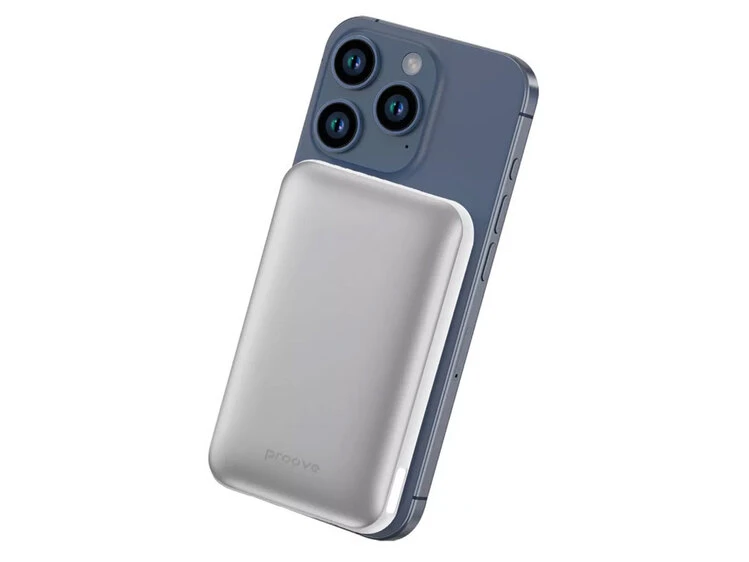 Power Bank Proove Vibe Energy Plus MagSafe 10000mAh 22.5W silver