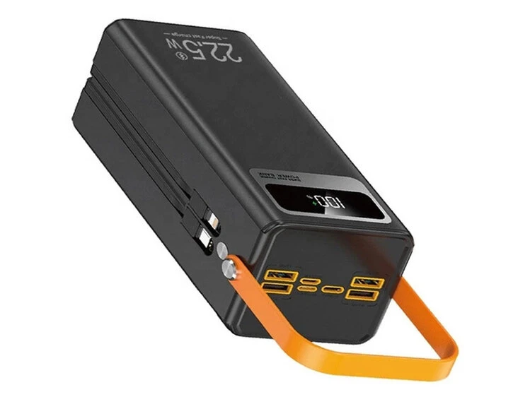 Power Bank TUGII Y105 PD22.5W/ + кабель Type-C/Lightning 50000mAh black