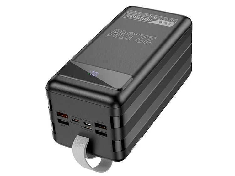 Power Bank Hoco DB50 22.5W 80000mAh black
