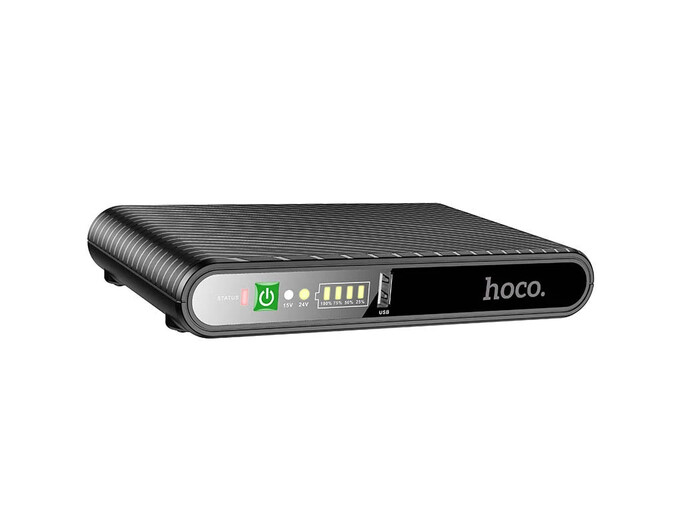 UPS Hoco DB63 для роутера 5/9/12V 10000 mAh black