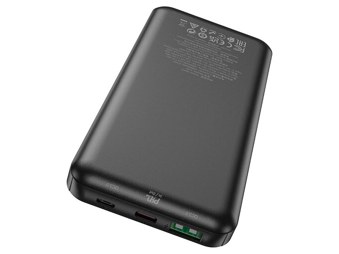 Повербанк Hoco J102 QC3,0/20W 10000mah черный