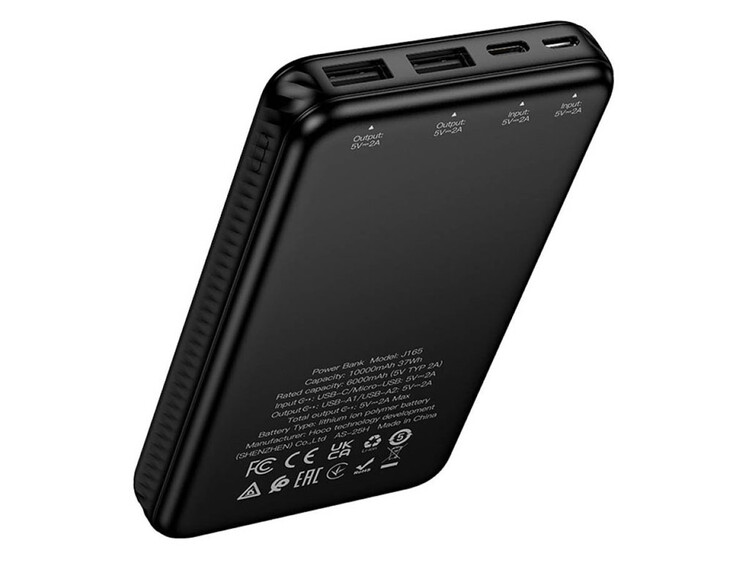 Power Bank Hoco J165 Honey 10000mAh black