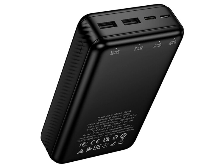 Power Bank Hoco J165A Honey 20000mAh black