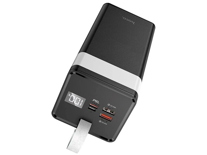 Повербанк Hoco J86A PD20W/QC3.0/Лампа 50000мАч черный