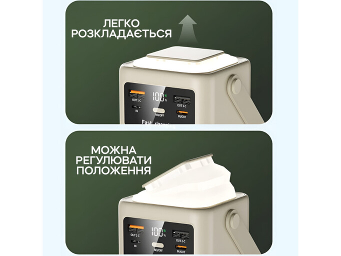 Power Bank Kensa KP-103 22.5W 50000 mAh white