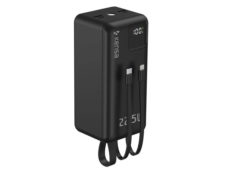 Power Bank Kensa KP-91 22.5W 50000 mAh black