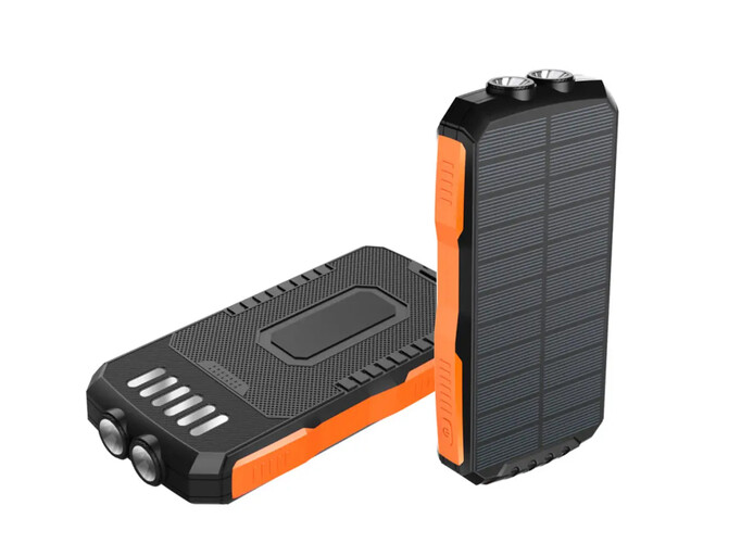 Power Bank SOLAR Charger YD-819S 25000 mAh black